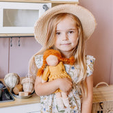 Anna Waldorf-Art Puppe aus Bio-Baumwolle für Kinder