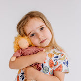 Lisa Waldorf-Art Puppe aus Bio-Baumwolle für Kinder